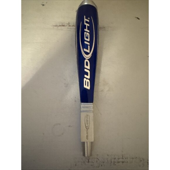 Bud Light Aluminum Logo 12" Beer Tap Handle Mancave Collectible - Picture 10 of 13